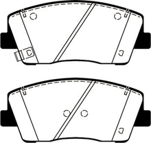 Load image into Gallery viewer, EBC 2019+ Genesis G70 2.0T Yellowstuff Front Brake Pads
