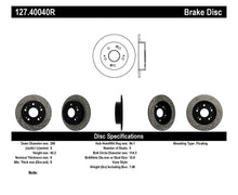 Load image into Gallery viewer, StopTech 06-09 Honda Civic Ex/Si Slotted &amp; Drilled Right Rear Rotor
