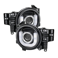Load image into Gallery viewer, Spyder Toyota FJ Cruiser 07-14 Projector Halogen Model- 3D DRL LED Blk PRO-YD-TFJ07-3DDRL-BK
