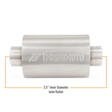 Load image into Gallery viewer, Mishimoto Universal Resonator with 2.5in Inlet/Outlet - Brushed
