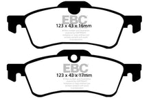 Load image into Gallery viewer, EBC 02-03 Mini Hardtop 1.6 Redstuff Rear Brake Pads

