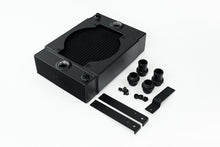 Load image into Gallery viewer, CSF Universal Drag Race / Tuck Radiator w/9in Spal Fan - 10.5in H x 10in L x 3.6in W - Black
