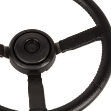 Load image into Gallery viewer, Omix Steering Wheel Sport Leather Black- Jeep XJ/YJ
