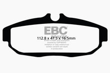 Load image into Gallery viewer, EBC 12 Ford Mustang 5.8 Supercharged (GT500) Shelby Redstuff Rear Brake Pads
