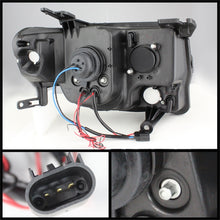 Load image into Gallery viewer, Spyder Ford Escape 08-12 Projector Headlights Halogen Model Only - DRL Chrome PRO-YD-FES08-DRL-C
