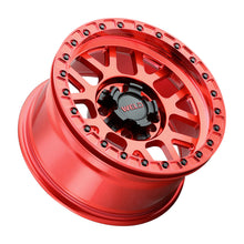 Load image into Gallery viewer, Weld Off-Road W905 17X9 Cinch Beadlock 5X127 5X139.7 ET-12 BS4.50 Candy Red / Red Ring 87.1
