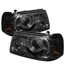 Load image into Gallery viewer, Spyder Ford Ranger 01-11 1PC Projector Headlights LED Halo LED Smke PRO-YD-FR01-1PC-HL-SM
