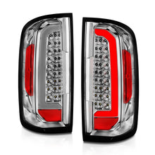 Load image into Gallery viewer, ANZO 15-21 Chevy Colorado LED Taillights w/ Light Bar Chrome Housing Clear Lens
