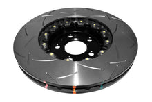 Load image into Gallery viewer, DBA 03-09 Porsche 911 996/997 GT3/GT3 RS (w/Iron Rotor) Front Left 5000 Series Slot Rotor w/Blk Hat
