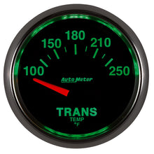Load image into Gallery viewer, Autometer GS 52mm 100-250 Degree F Short Sweep Electronic Transmission Temperature Gauge
