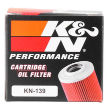 Load image into Gallery viewer, K&amp;N Suzuki / Kawasaki / Arctic 1.75in OD x 1.719in H Oil Filter
