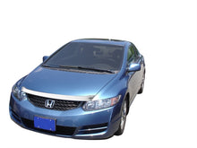 Load image into Gallery viewer, AVS 06-10 Honda Civic Coupe Aeroskin Low Profile Hood Shield - Chrome
