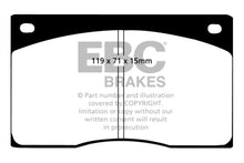 Load image into Gallery viewer, EBC 93-97 Aston Martin DB7 3.2 Supercharged Yellowstuff Front Brake Pads
