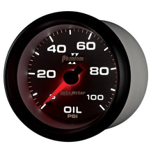 Load image into Gallery viewer, Autometer Phantom II 2-5/8in 100 PSI Mechanical Oil Pressure Gauge

