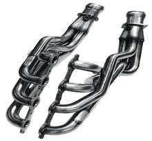 Load image into Gallery viewer, Kooks 09-14 Cadillac CTS-V LSA 6.2L 1-7/8in x 3in SS Longtube Headers and Green Catted SS X-Pipe
