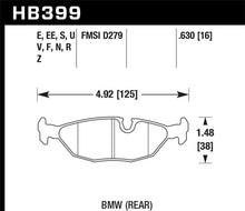 Load image into Gallery viewer, Hawk 84-4/91 BMW 325 (E30) DTC-50 Race Rear Brake Pads
