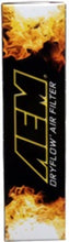 Load image into Gallery viewer, AEM 90-06 BMW 2.0/2.2/2.5/2.8/3.0/3.2L DryFlow Panel Non Woven Synthetic Air Filter
