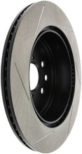 Load image into Gallery viewer, StopTech 13-14 Lexus GS300/350/400/430 Slotted Sport Rear Left Brake Rotor
