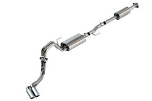 Load image into Gallery viewer, Borla F-150 2021 5.0L 4dr CC SB EC STB Lariat/KR/Platinum/LTD 3/2.25 DSE Cat-Back Touring CHR Tips
