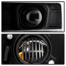 Load image into Gallery viewer, Spyder Ford F-250/350/450 08-10 V2 High-Power LED Headlights-Switch Back-Black PRO-YD-FS08PL-SBLB-BK
