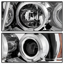 Load image into Gallery viewer, Spyder Nissan Titan 04-14/Armada 04-07 Projector Headlights LED Halo LED Chrm PRO-YD-NTI04-HL-C
