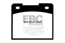 Load image into Gallery viewer, EBC 66-68 Volvo 140 1.8 Greenstuff Rear Brake Pads
