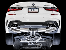 Load image into Gallery viewer, AWE Tuning 2019+ BMW M340i (G20) Resonated Touring Edition Exhaust (Use OE Tips)
