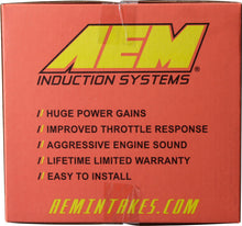 Load image into Gallery viewer, AEM 00-01 2.5RS Red Short Ram Intake

