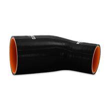 Load image into Gallery viewer, Mishimoto 2.5in to 3in 45 Degree Silicone Coupler - Black
