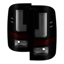 Load image into Gallery viewer, Spyder GMC Sierra 2016-2017 Light Bar LED Tail Lights - Black Smoke ALT-YD-GS16-LED-BSM
