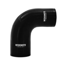 Load image into Gallery viewer, Mishimoto Silicone Reducer Coupler 90 Degree 2.25in to 2.5in - Black
