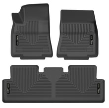 Load image into Gallery viewer, Husky Liners 20-22 Tesla Y WeatherBeater Front &amp; 2nd Seat Floor Liner - Blk
