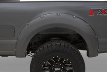 Load image into Gallery viewer, Bushwacker 17-18 Ford F-250 Super Duty Pocket Style Flares 4pc - Shadow Black
