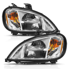 Load image into Gallery viewer, ANZO 1996-2013 Freightliner Columbia LED Crystal Headlights Chrome Housing w/ Clear Lens (Pair)
