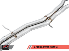 Load image into Gallery viewer, AWE Tuning Audi B9 S4 Touring Edition Exhaust - Non-Resonated (Black 102mm Tips)
