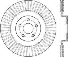 Load image into Gallery viewer, StopTech Sport Slotted 16-18 Ford Focus RS Front Right CRYO Rotor
