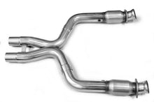 Load image into Gallery viewer, Kooks 11-14 Ford Mustang Shelby GT500 1-3/4 x 3 Header &amp; Green Catted X-Pipe Kit
