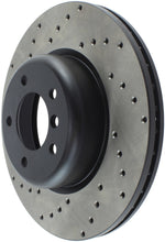 Load image into Gallery viewer, StopTech Sport Cross Drilled Brake Rotor - Rear Left

