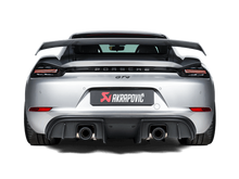 Load image into Gallery viewer, Akrapovic 2020+ Porsche Cayman GT4 (718) Slip-On Race Line (Titanium) (Req Tips / Option 2)
