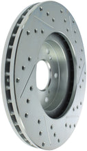 Load image into Gallery viewer, StopTech Select Sport 99-08 Acura TL (STD Caliper) / 01-03 CL Slotted and Drilled Right Front Rotor
