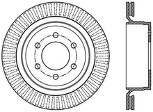 Load image into Gallery viewer, StopTech 12-14 Ford F-150 w/ 6 Lug Rear Left Slotted Sport Cryo Brake Rotor
