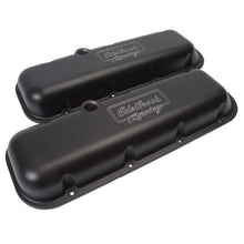 Load image into Gallery viewer, Edelbrock Valve Cover Victor Series Chevrolet 1965 and Later 396-502 V8 Low Black

