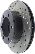 Load image into Gallery viewer, StopTech 95-03 Toyota Tacoma (6 Lug) / 96-00 4Runner Front Right Slotted &amp; Drilled Rotor
