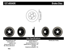 Load image into Gallery viewer, StopTech 06-09 Honda Civic Ex/Si Slotted &amp; Drilled Right Rear Rotor

