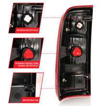 Load image into Gallery viewer, ANZO 2008-2016 Ford F-250 Taillight Red/Clear Lens (OE Replacement)
