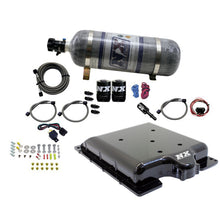 Load image into Gallery viewer, Nitrous Express Dodge Hellcat/Demon Supercharger Lid Nitrous Kit (100-400HP) w/12lb Bottle
