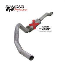 Load image into Gallery viewer, Diamond Eye KIT 4in CB MFLR RPLCMENT PIPE SGL AL: 03-06 FORD 6.0L EXCURSION
