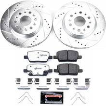 Load image into Gallery viewer, Power Stop 18-19 Buick Enclave Rear Z26 Street Warrior Brake Kit

