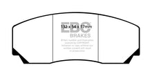 Load image into Gallery viewer, EBC 90-00 Aston Martin Vantage 5.3 (Twin Supercharged)(AP) Bluestuff Front Brake Pads
