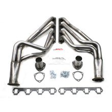 Load image into Gallery viewer, JBA 65-73 Ford Mustang 260-302/71-73 Ford 260-351W SBF 1-5/8in Primary Raw 409SS Long Tube Header
